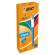Penna a sfera a scatto multifunzione 4 Colours Classic - punta 1 mm - nero, blu, rosso, verde - conf. 12 pezzi - Bic - 982866 - 3086123233829 - DMwebShop