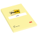 Blocco foglietti - giallo Canary - 102 x 152 mm - 100 fogli - Post-it 7100172752
