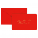 Biglietto natale con busta - 9 x 14 cm - stampa oro - rosso - Rex Sadoch - 2107 -  - DMwebShop