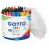 Pastelli cera - lunghezza 90 mm - con - Ø 8,5 mm - colori assortiti - barattolo 96 colori - Giotto - 523600 - 8000825001185 - DMwebShop