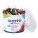 Pastelli cera maxi lunghezza 100 mm diametro 11,5 mm barattolo 60 pastelli 519200 - 1287