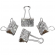 Fermafogli strass Chiara Ferragni collezione 2023 - 3 x 6 cm - conf. 4 pezzi - Pigna - 023268100 - 8005235209442 - 97002_1 - DMwebShop