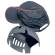 Caschetto antiurto AirColtan - tipo baseball - nero-rosso - Deltaplus - COLTAAINOLG - 3295249195151 - 99478_1 - DMwebShop