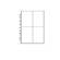Buste forate Atla F - porta foto 8 spazi - 10 x 15 cm - trasparente - conf. 10 pezzi - Sei Rota - 662501 - 8004972012872 - 56680_1 - DMwebShop