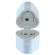 Temperamatite Grip 2001 con contenitore - 3 fori - sky blue - con doppio serbatoio - Faber Castell - 183874 - 4005401838746 - 100760_1 - DMwebShop