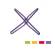 Elastici x Band - Ø 10 cm - 150 x 11 mm - colori assortiti - scatola da 100 gr - Lebez - 515198 - 4006677591021 - 47370_1 - DMwebShop