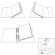 Cartelline con tasche Ercole Cat foratura universale PVC - 21 x 29,7 cm - trasparente - conf. 10 pezzi - Sei Rota - 502233 - 8004972019321 - 53981_1 - DMwebShop