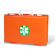 Valigetta di pronto soccorso Medic 2 - 39,5 x 27 x 13,5 cm - oltre 3 persone - arancio - Pvs - CPS517 - 8034028010118 - 73553_1 - DMwebShop