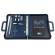 Portablocco - similpelle - con anelli - blu - 28,5 x 36 cm - City Time - 4853-BL - 8002787485317 - 60399_1 - DMwebShop