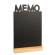 Lavagna da tavolo Silhouette - 34,5 x 21 cm - forma memo - nero - Securit - FBT-MEMO - 8718226495921 - 71659_1 - DMwebShop