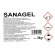 Detergente sanificante Sanagel - tanica da 3 lt - Alca - ALC863 - 8032937571294 - 78460_1 - DMwebShop