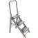 Scala sgabello Class Piu' con parapetto - 3 gradini - alluminio - Marchetti - 20523 - 8021227005168 - 80744_1 - DMwebShop