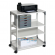 Mobile-carrello Multifunzione System 88 - 75 x 43,2 x 87,9 cm - 4 ripiani - con ruote - grigio - Durable - 3711-10 - 4005546301846 - 68257_1 - DMwebShop