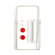 Porta bobina asciugatutto da terra - 40 x 44 x 80 cm - metallo - bianco - Perfetto - In Factory - 0464G - 8000957046474 - 76342_1 - DMwebShop