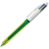Penna a sfera a scatto multifunzione 4 Colors Fluo - punta 1,0 - 1,6 mm - 4 colori fluo - fusto giallo fluorescente - conf. 12 pezzi - Bic - 982868 - 3086123415263 - 79888_1 - DMwebShop