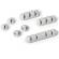 Mix Clip Cavoline fermacavi - adesivi - grigio - conf. 7 pezzi - Durable - 5041-10 - 4005546992457 - 88876_1 - DMwebShop