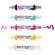 Marcatore permanente acrilico 5400 3D Double Liner - colori assortiti - conf. 5 pezzi - Edding - 4-5400-5 - 4057305030993 - 93364_1 - DMwebShop