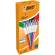 Penna sfera scatto multifunzione 4 Colours Shine - punta 1 mm - fusto colori assortiti - scatola 12 pezzi - Bic - 964775 - 3086123537637 - 86211_7 - DMwebShop