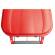 Bidone mobile - con chiusura a clip - 49 x 54 x 85 cm - 100 lt - grigio-rosso - Mobil Plastic - 100/GRC-ROB - 8004331001028 - 86732_1 - DMwebShop