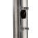 Posacenere murale Birkin - in acciaio inox satinato - Medial International - 108004 - 8033433776152 - 92556_1 - DMwebShop