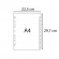 Intercalare numerico - 31 tasti - A4 - PPL riciclato - grigio - Exacompta - 1931E - 3130630019312 - 94274_2 - DMwebShop