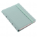Notebook Pocket - con elastico - copertina similpelle - 144 x 105 mm - 56 pagine - a righe - verde pastello - Filofax - L115066 - 5015142269234 - 94803_1 - DMwebShop