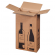 Scatola Wine Pack per 2 bottiglie - 20,4 x 10,8 x 36,8 cm - conf. 10 pezzi - Bong Packaging - 222103010 - 4250414138325 - 97525_1 - DMwebShop