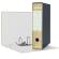 Registratore Oxford Green G85 - dorso 8 cm - protocollo - 23 x 33 cm - avana - conf. 6 pezzi - Esselte - 397850501 - 8004157505014 - DMwebShop