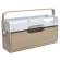 Organizer portatile da scrivania Ergobox S - 42,5 x 23 x 15 cm - legno-PET-ABS - legno-bianco-grigio - Alba - DKBOX - 3129710017713 - DMwebShop