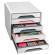 Cassettiera Smoove 7-111 Mineral - 5 cassetti - 36 x 28,8 x 27,1 cm - multicolore - Cep - 1071111681 - 3462159017723 - DMwebShop