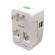 Adattatore da viaggio universale 2 prese USB - bianco - MKC - 492519363 - 8006012370720 - 98111_3 - DMwebShop
