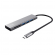 Hub USB-C veloce e lettore di schede - 3 porte - argento - Trust - 24191 - 8713439241914 - 98469_1 - DMwebShop