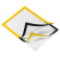 Cornice espositiva Duraframe - A4 - 21 x 29,7 cm - giallo - conf. 2 pezzi - Durable - 4872-04 - 4005546736334A - DMwebShop
