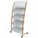 Portariviste da terra - 5 tasche - 36 x 86 x 165 cm - legno-ABS - bianco - Alba - DD5GMW BC - 3129710017836 - DMwebShop