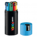 Marcatore Posca Pen PC1 - con coperchio azzurro - punta extra fine 0,7 mm - colori assortiti - gift box 9 pezzi - Uni Mitsubishi - M 84020327