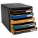 Cassettiera Big Box Plus NeoDeco - 5 cassetti - 34,7 x 27,8 x 26,7 cm - multicolore - Exacompta - 309505D