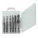 Punte per metallo autofilettanti HSS - misure assortite - conf. 6 pezzi - Valex - 1461300 - 8004878704222 - DMwebShop