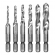 Punte per metallo autofilettanti HSS - misure assortite - conf. 6 pezzi - Valex - 1461300