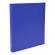 Raccoglitore foderato PPL 2 anelli tondi 30 mm dorso 4 cm 22 x 30 cm blu scuro - 13865