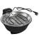 Griglia elettrica da tavolo BBQ1 - 1250 W - nero - Melchioni Family - 118380031