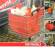 Borsafacile in tessuto - con manici rigidi - 70 lt - colori assortiti - No Brand - 6129300