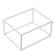 Stand buffet GN 1/2 - 32,5 x 26,5 x 16 cm - metallo - bianco - Leone - T0583.Y - 8024112017949 - DMwebShop