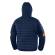 Piumino imbottito Bloom - taglia L - PE - blu-arancio - Deltaplus - BLOOMBMGT