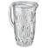 Caraffa decorata Milos - 1,7 lt - metacrilato - trasparente - Leone - T5508 - 8024112017697 - DMwebShop