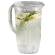 Caraffa decorata Milos - 1,7 lt - metacrilato - trasparente - Leone - T5508