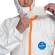 Tuta Tyvek 800J - con nastrature arancioni - taglia XXL - bianco - Dupont - TY390.59.01-XXL