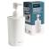 Dispenser sapone liquido Pronto Bagno - diametro 8 cm - 450 ml - PPL - bianco - Perfetto - 12514 - 8052474125149 - DMwebShop