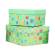 Set scatole regalo - dimensioni assortite - fantasia Memento - conf. 6 pezzi - No Brand - HK-92