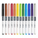 Pennarello Prisma - punta 3,7 mm - colori assortiti - Plus - conf. 30 pezzi - Carioca - 45208