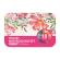 Acquerelli demi-godet - con pennello brush - in scatola di metallo - colori floreali assortiti - astuccio 18 colori - Dom - 13060/3 - 6902983052622 - DMwebShop